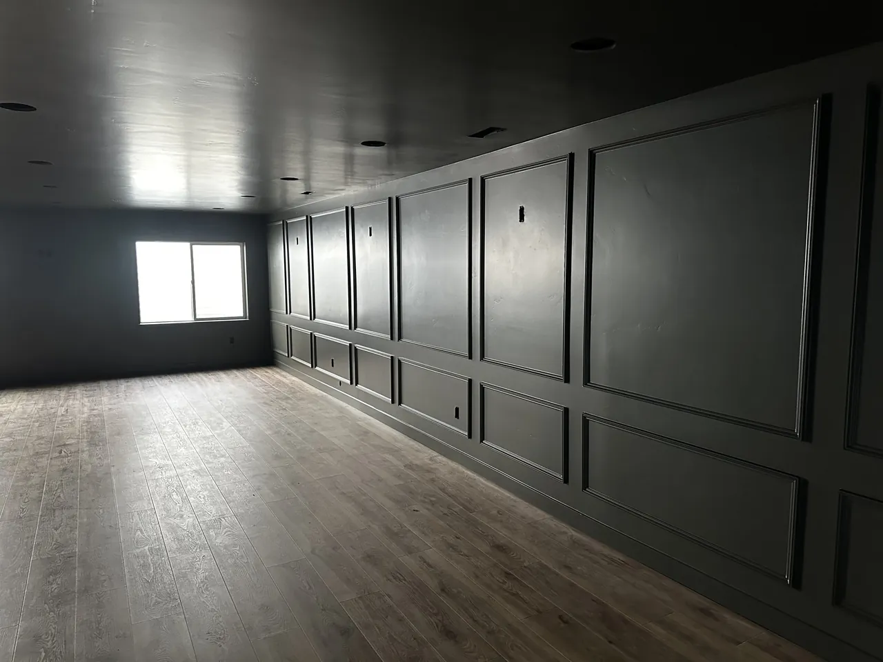 Custom Wainscoting Wall — After